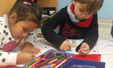 Nuestros alumnos pequeños aprenden la clave de Sol