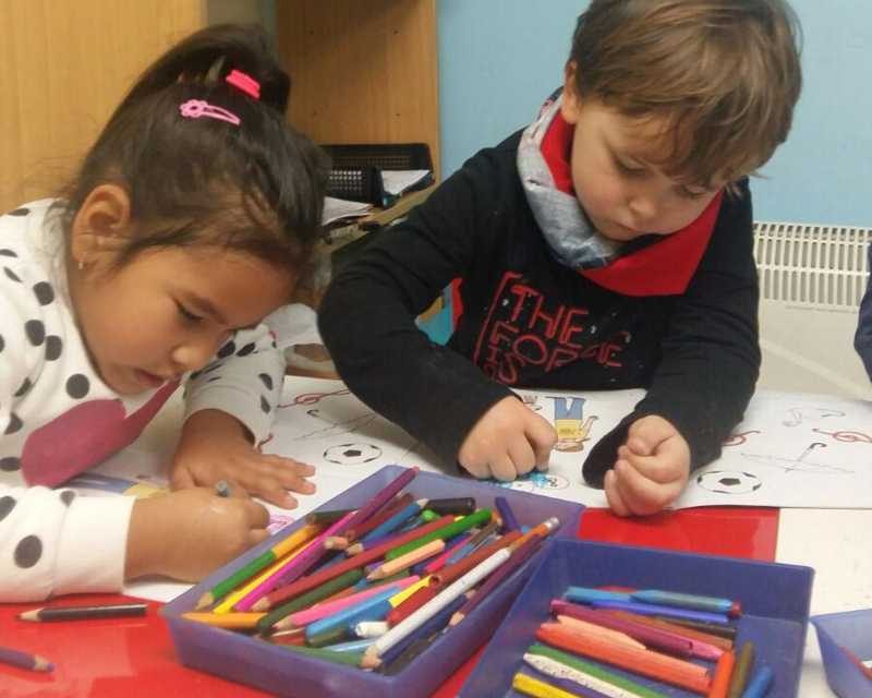 Nuestros alumnos pequeños aprenden la clave de Sol