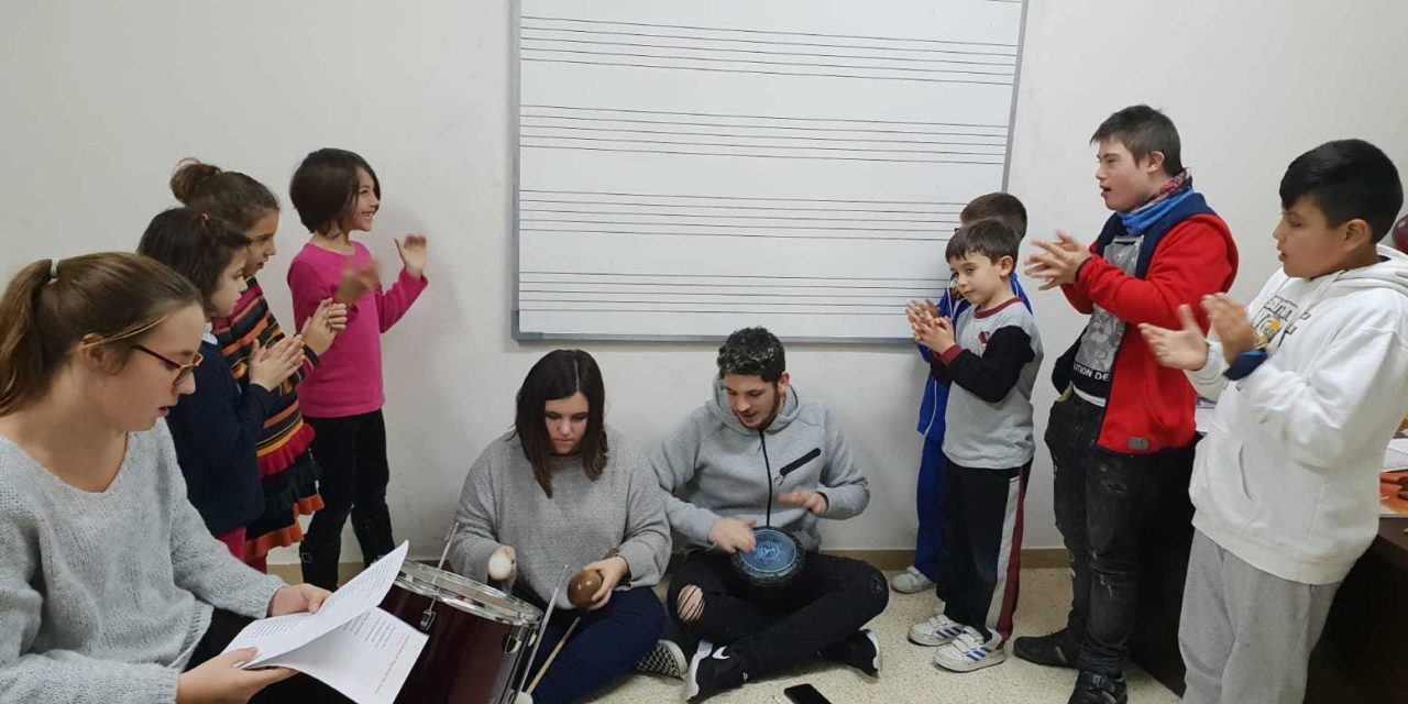 Ensayo para Concierto de Navidad