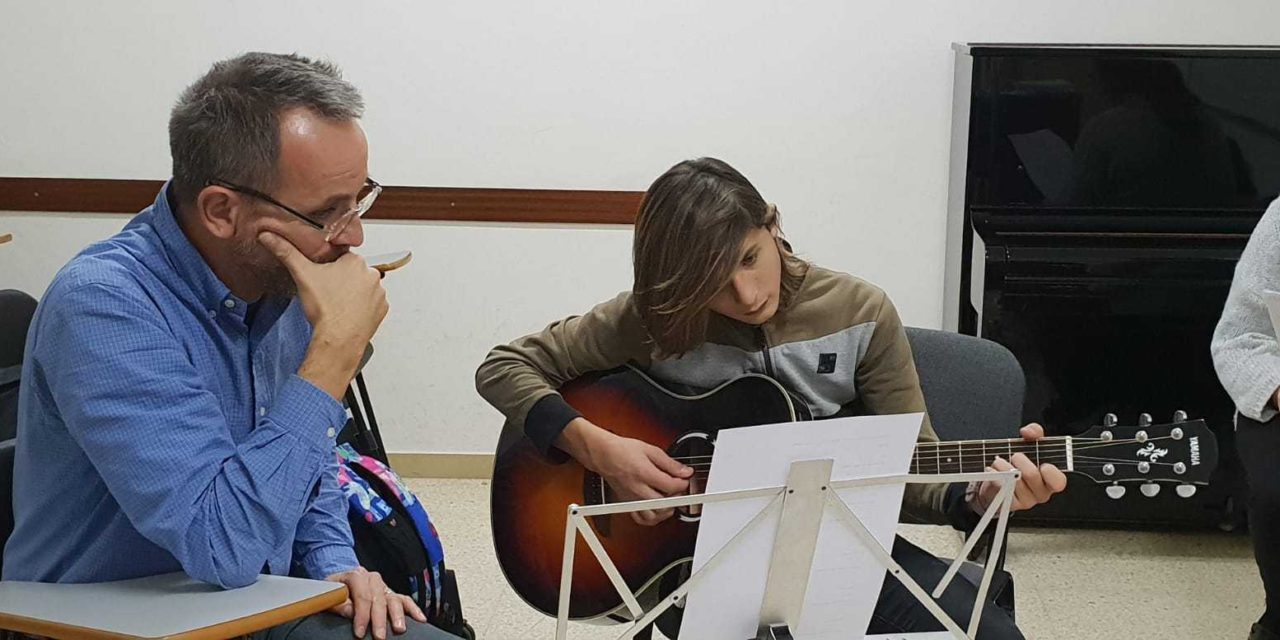 Ensayo para Concierto de Navidad