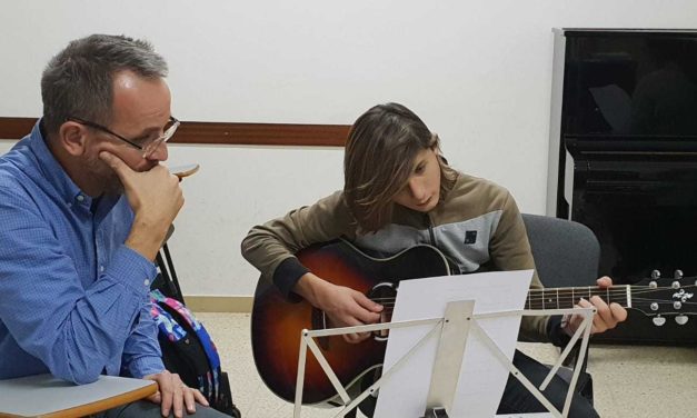 Ensayo para Concierto de Navidad