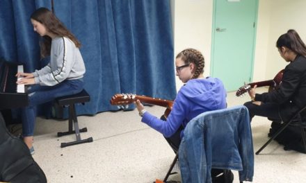 Preparación para el concierto!