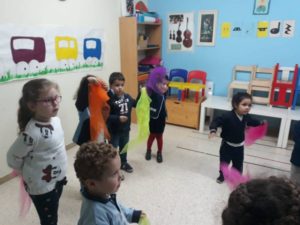 Clase Infantil de Expresión Corporal