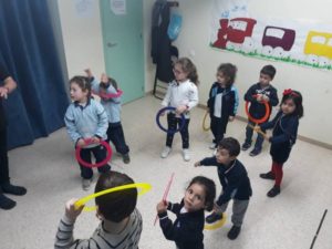 Clase Infantil de Expresión Corporal