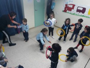 Clase Infantil de Expresión Corporal